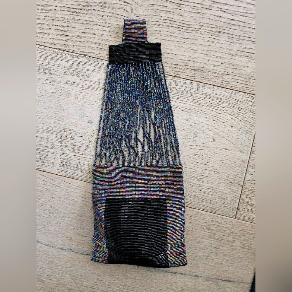 Artisan Hand Embroidered Colorful Beaded Bag/Purse *$345*(originally)